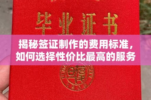 海林揭秘签证制作的费用标准，如何选择性价比最高的服务？