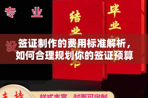 海林签证制作的费用标准解析，如何合理规划你的签证预算