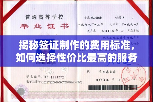 海林揭秘签证制作的费用标准，如何选择性价比最高的服务？