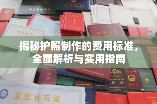 海林揭秘护照制作的费用标准，全面解析与实用指南