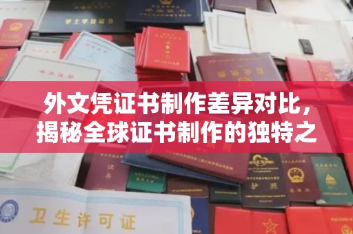海林外文凭证书制作差异对比，揭秘全球证书制作的独特之处