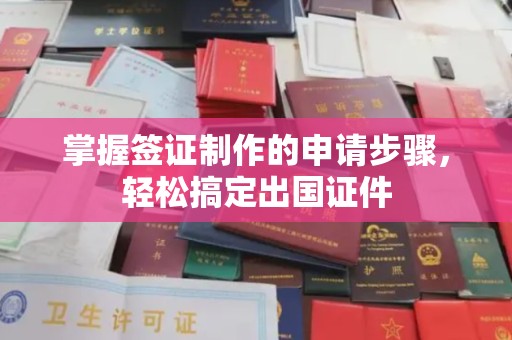 海林掌握签证制作的申请步骤，轻松搞定出国证件