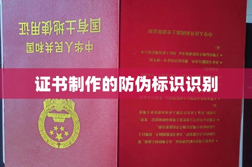 海林证书制作的防伪标识识别